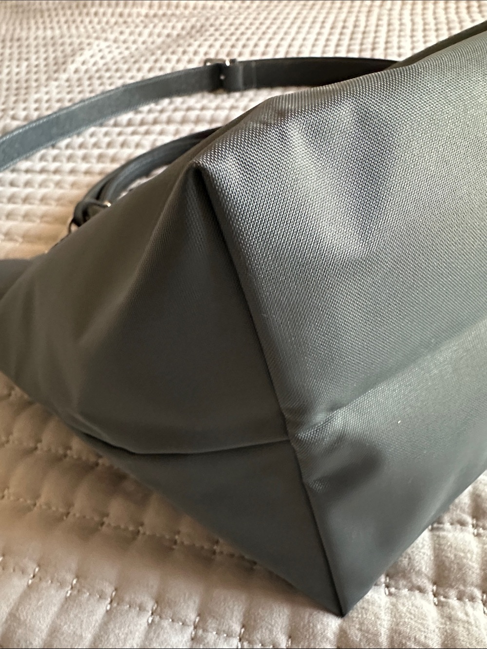 Longchamp Le Pliage Green Recycled Canvas Top Small - Picture 10 of 16